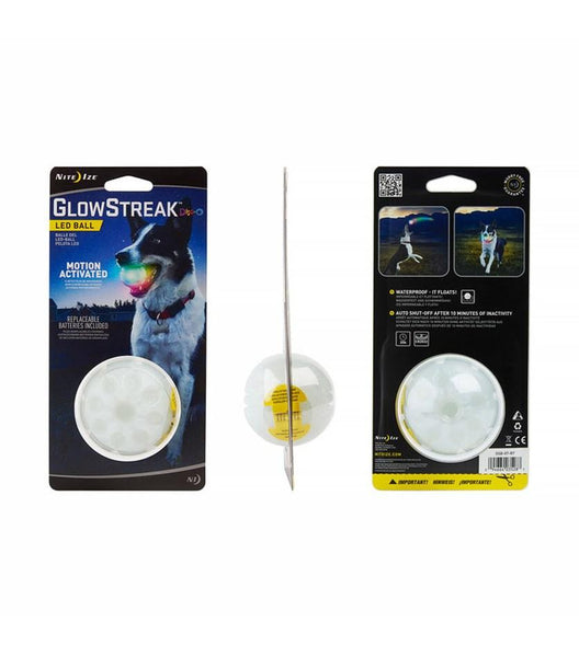 Nite ize glowstreak led dog ball hot sale