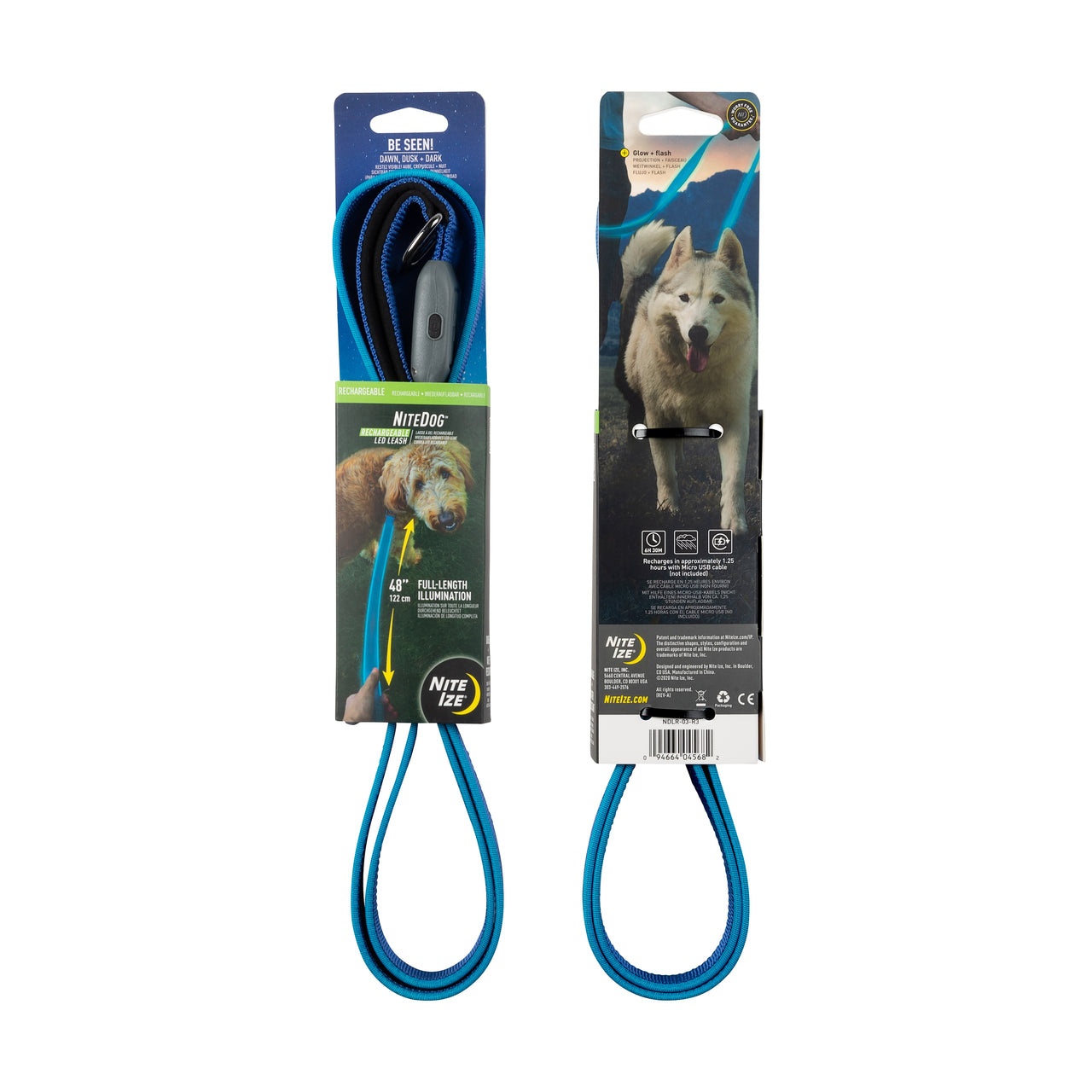 NiteDog® Rechargeable LED Leash -