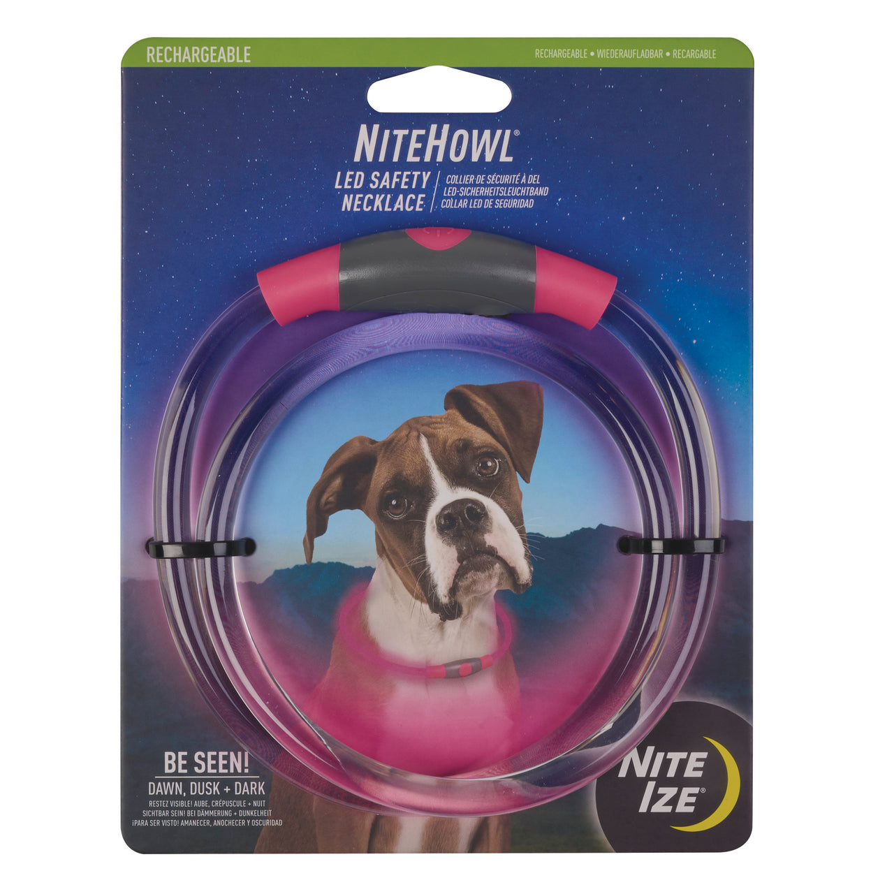 NiteHowl® Rechargeable LED Safety Necklace
