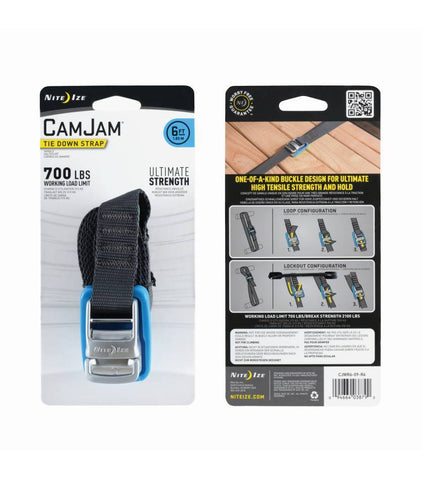 CamJam® Tie Down Strap 6 FT - neiteizeify