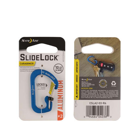 SlideLock® Carabiner Aluminum #2