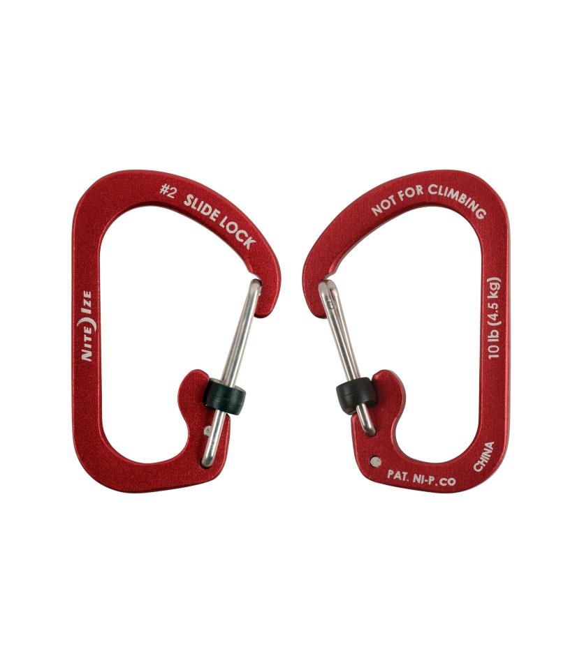 SlideLock® Carabiner Aluminum #2