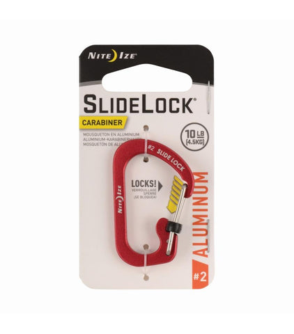 SlideLock® Carabiner Aluminum #2 - neiteizeify