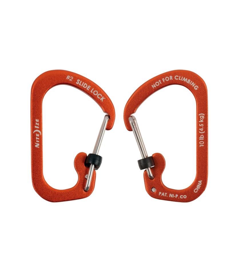 SlideLock® Carabiner Aluminum #2
