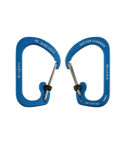SlideLock® Carabiner Aluminum #3 - neiteizeify