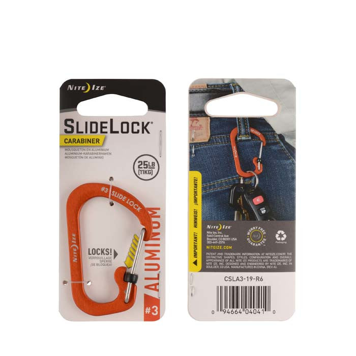 SlideLock® Carabiner Aluminum #3