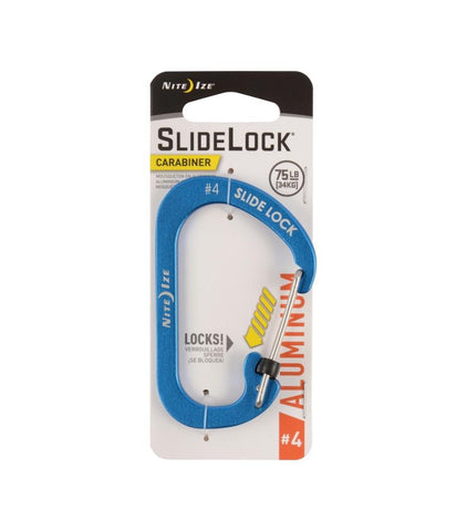 SlideLock® Carabiner Aluminum #4 - neiteizeify