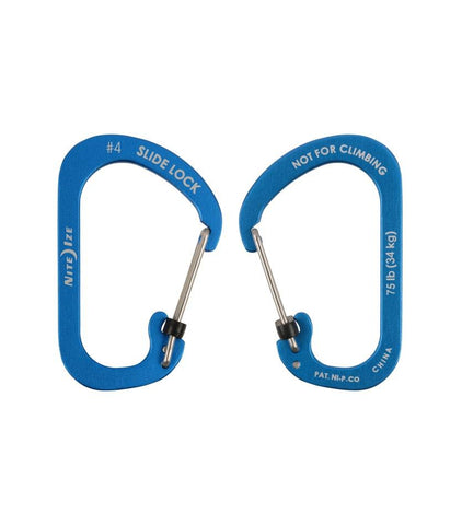 SlideLock® Carabiner Aluminum #4 - neiteizeify