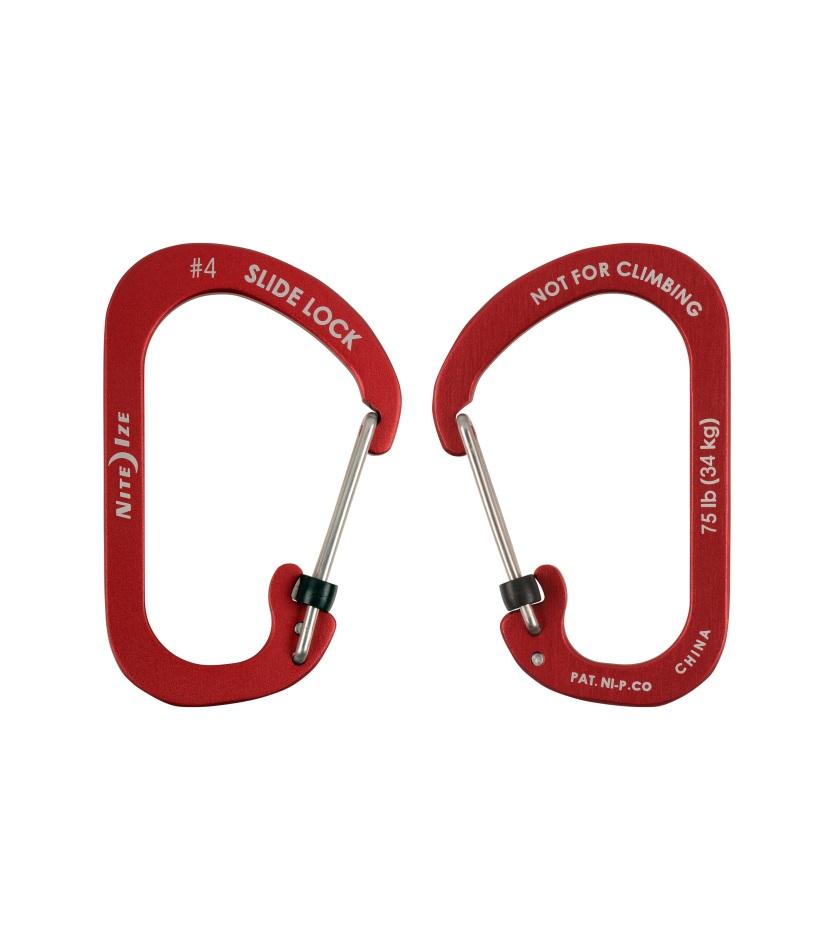 SlideLock® Carabiner Aluminum #4