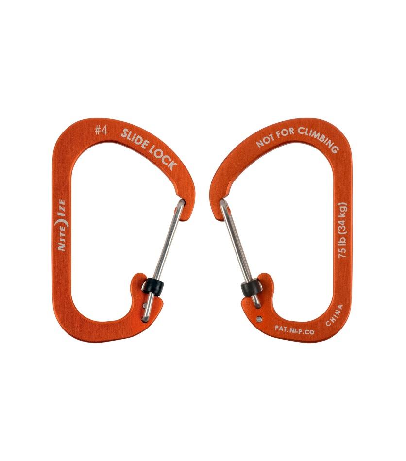 SlideLock® Carabiner Aluminum #4