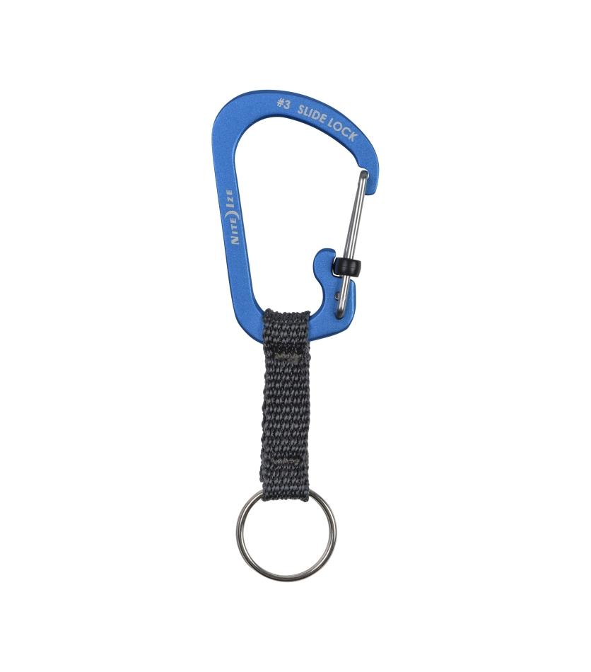 SlideLock® Key Ring Aluminum