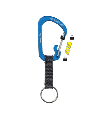 SlideLock® Key Ring Aluminum - neiteizeify