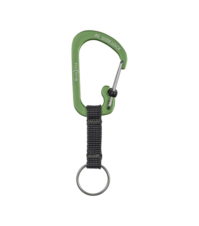 SlideLock® Key Ring Aluminum