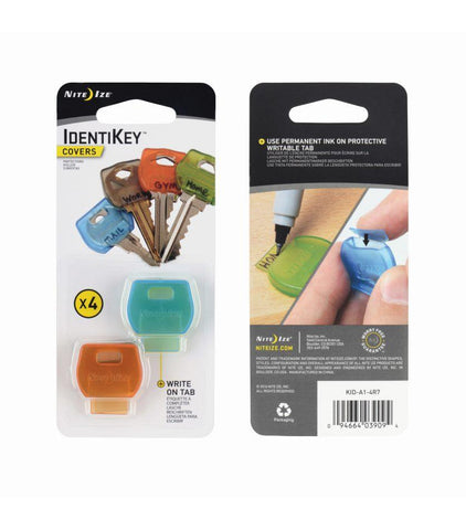 IdentiKey™ Covers - 4 Pack - Assorted - neiteizeify