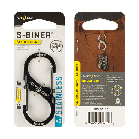 S-Biner® SlideLock® Stainless Steel #3