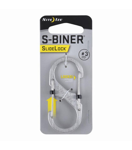 S-Biner® SlideLock® Stainless Steel #3 - neiteizeify