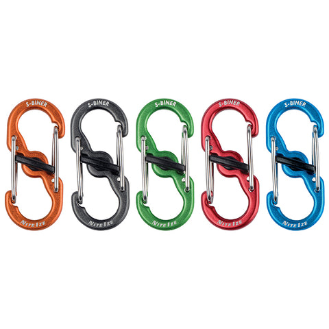 S-Biner® MicroLock® Aluminum - 2 Pack