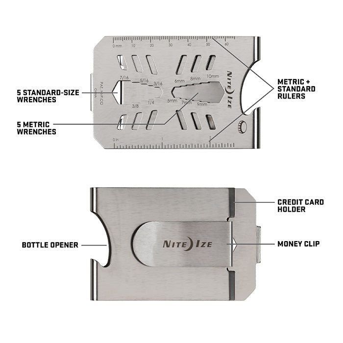 Financial Tool® Multi Tool Money Clip