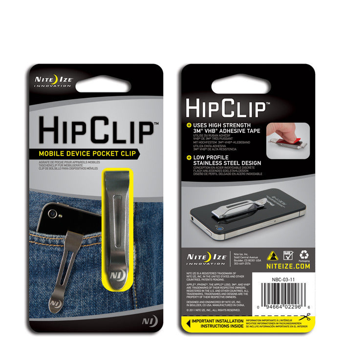 HipClip™ Mobile Device Pocket Clip