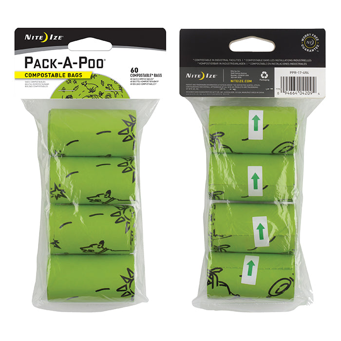 Pack-A-Poo® Refill Bags - 4 Pack