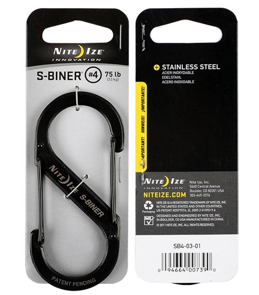 S-Biner® Dual Carabiner Stainless Steel