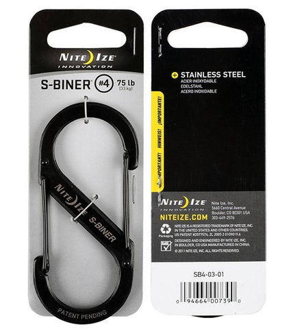 S-Biner® Dual Carabiner Stainless Steel - neiteizeify