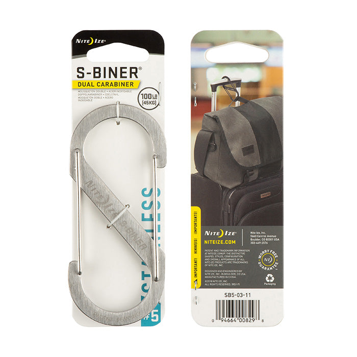 S-Biner® Dual Carabiner Stainless Steel