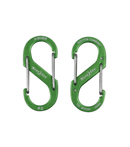 S-Biner® Dual Carabiner Aluminum #2 - neiteizeify