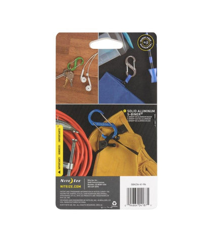 S-Biner® Dual Carabiner Aluminum - 3 Pack - neiteizeify