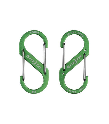 S-Biner® Dual Carabiner Aluminum #3 - neiteizeify