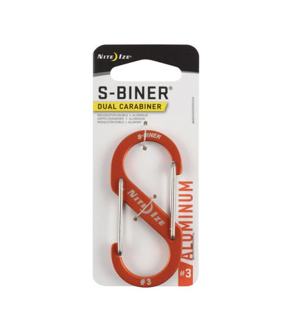 S-Biner® Dual Carabiner Aluminum #3 - neiteizeify
