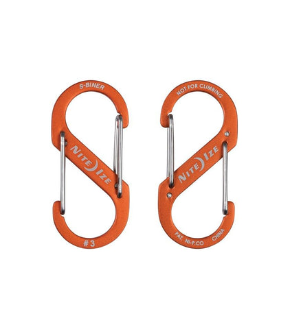 S-Biner® Dual Carabiner Aluminum #3 - neiteizeify