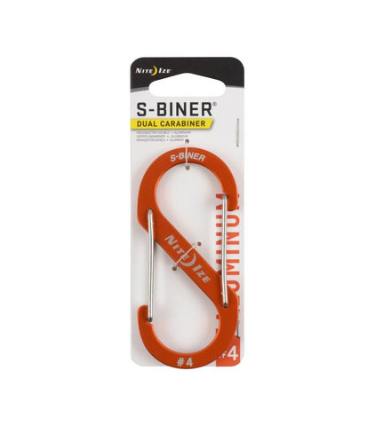 S-Biner® Dual Carabiner Aluminum #4 - neiteizeify