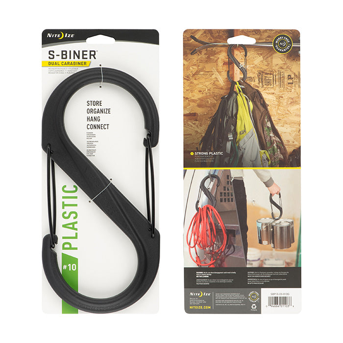 S-Biner® Dual Carabiner Plastic #10