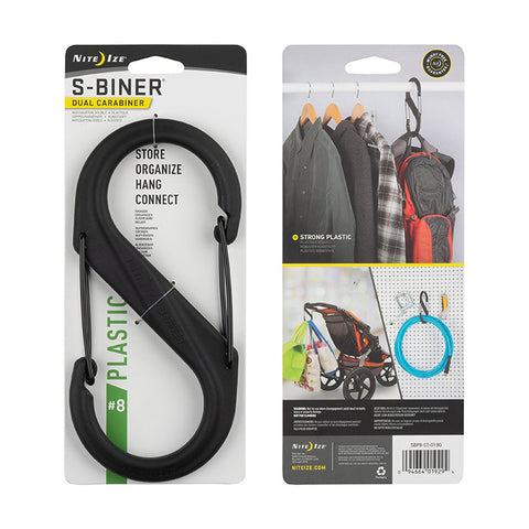 S-Biner® Dual Carabiner Plastic #8