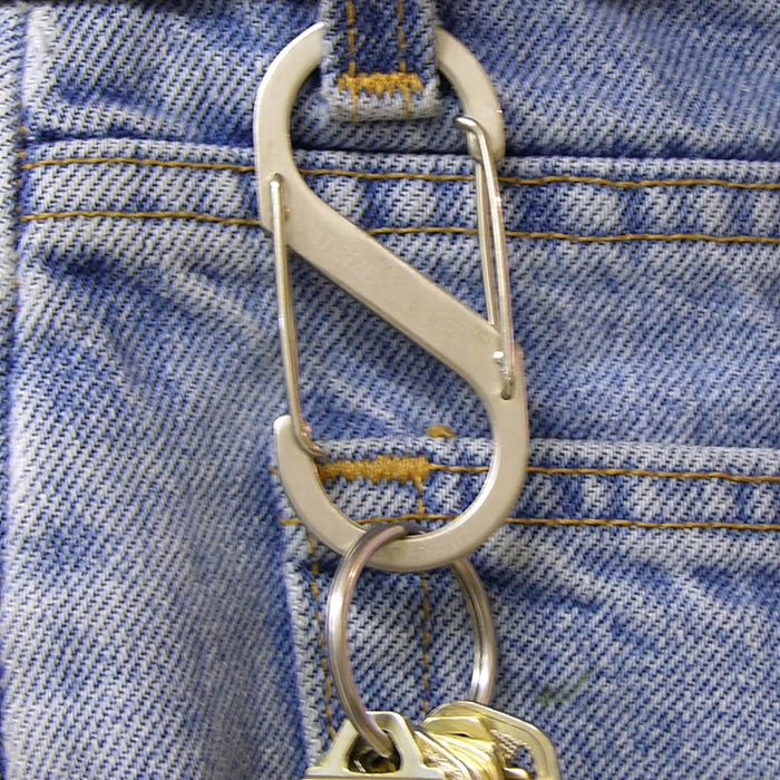 Nite Ize S-Biner Dual Carabiners – Stainless Steel (6 Pack) – SB5-03-11